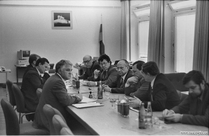 Фотографии со Съездов Народных Депутатов РСФСР
