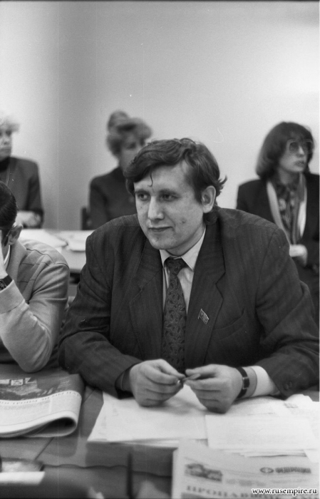 Фотографии со Съездов Народных Депутатов РСФСР