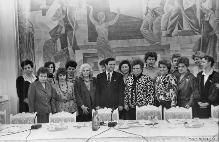 Фотографии со Съездов Народных Депутатов РСФСР