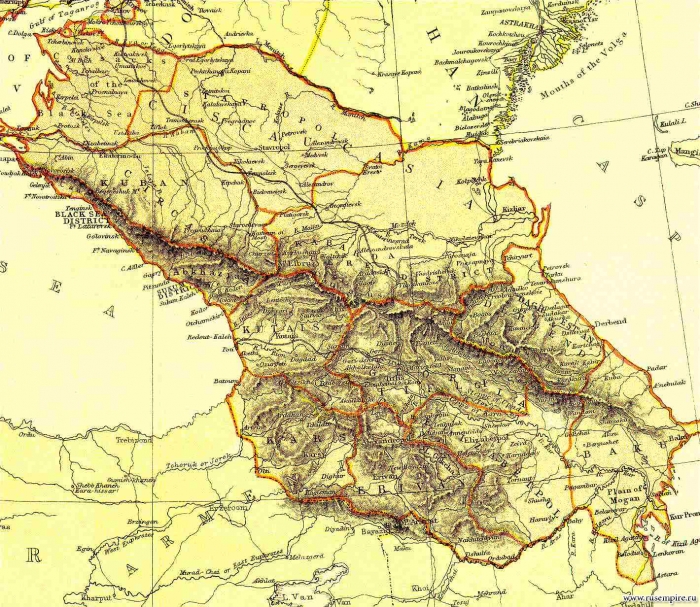 Грузия, Азербайджан и Армения