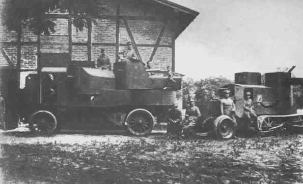Автомобили Первой мировой войны