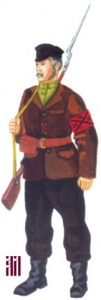 Униформа Ижевской и Воткинской Народных армий (август - ноябрь 1918)