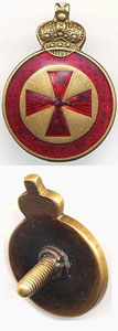 Знак к ордену Св. Анны 4-й степени для ношения на холодном оружии