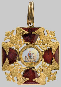 Знак ордена Св. Александра Невского (1820-30 гг.)