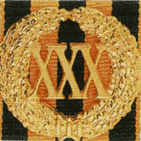 Знак отличия "За безупречную службу" на георгиевской ленте