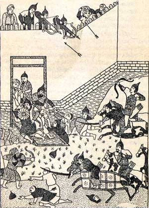 Оборона Самарканда от войск Чингис-хана