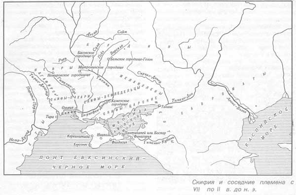 Снифия и соседние племена с VII по II в. до н. э.