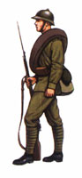 Солдат в летней походной форме (пехота)